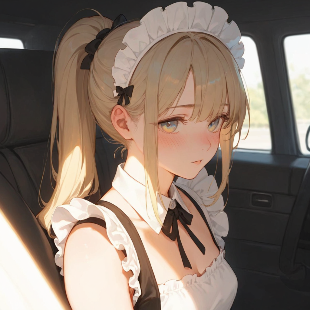 メイドさんと羞恥ドライブ