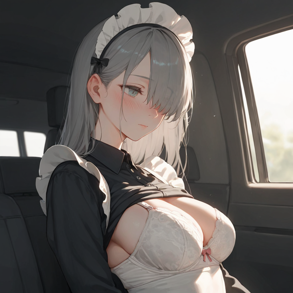 メイドさんと羞恥ドライブ