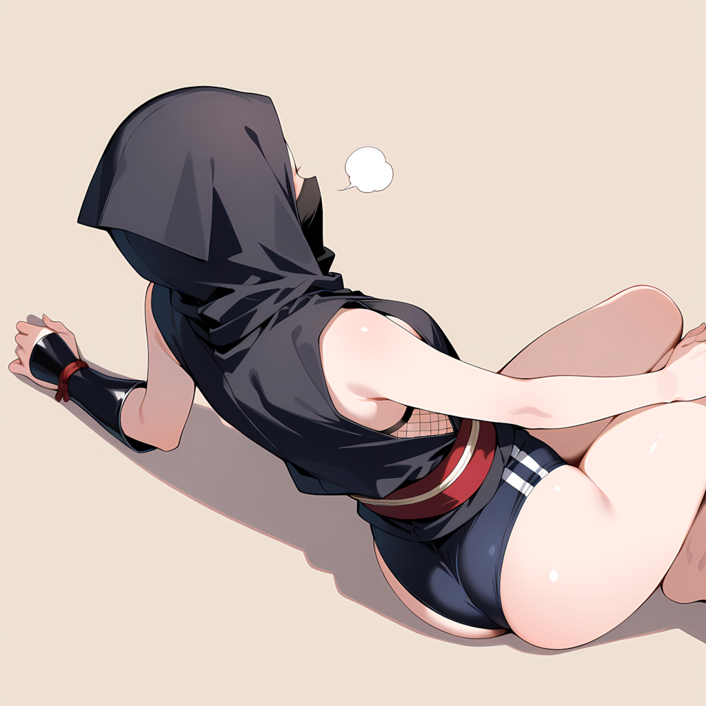抜け忍 ボツイラスト