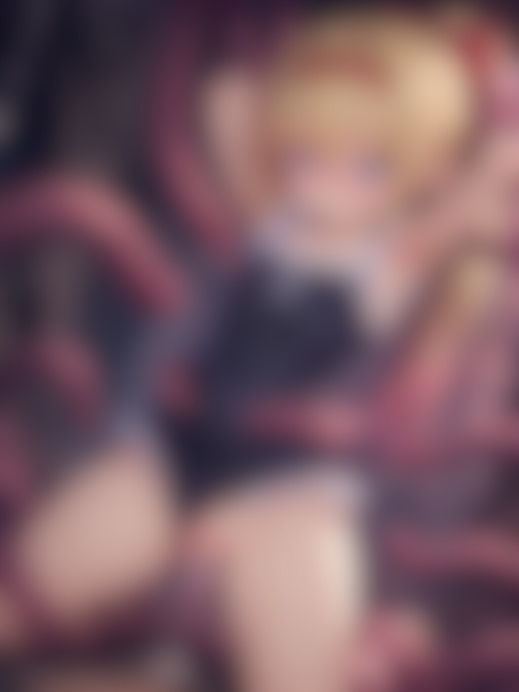 エルフちゃんと触手えちえち(25枚)