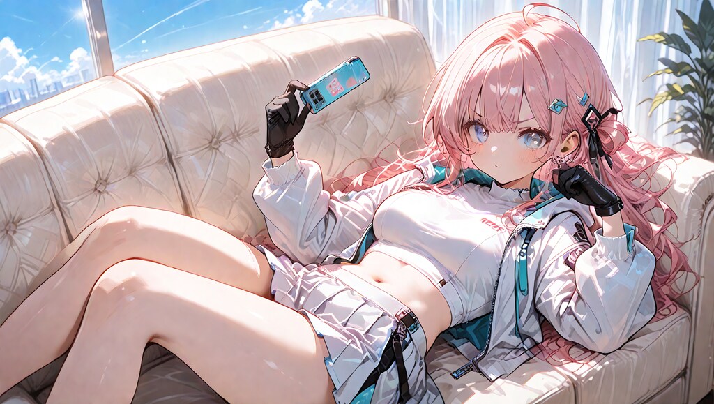 くつろぐアールちゃん