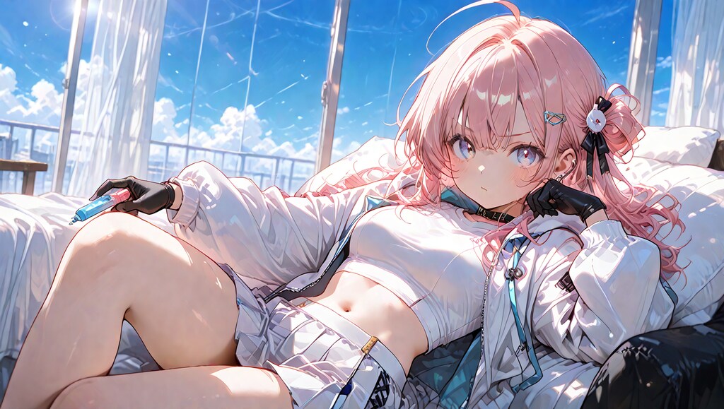 くつろぐアールちゃん