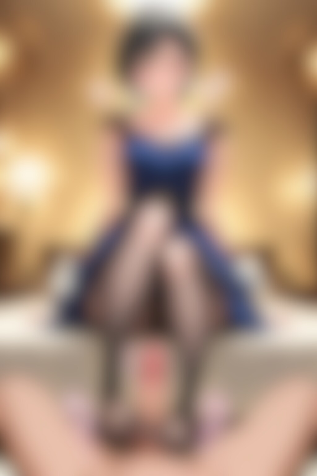 ◇ドレスの藍音ちゃんに足でしてもらう💞✨