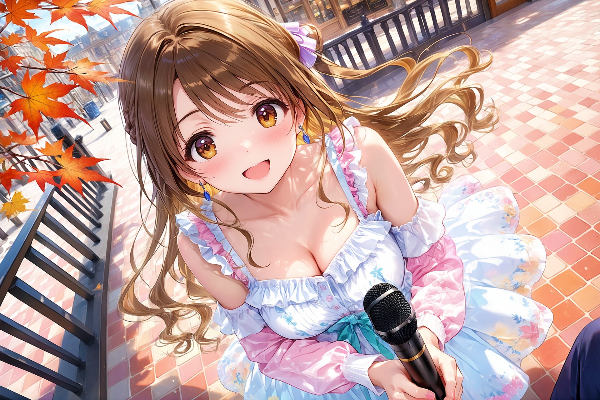 街頭インタビュー