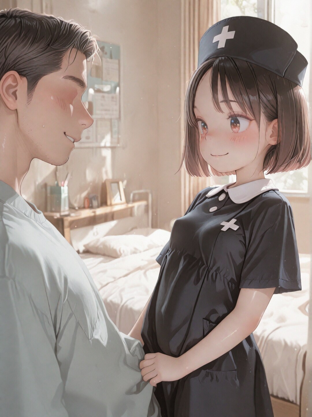 黒ナースちゃんとえっち　26-03-23