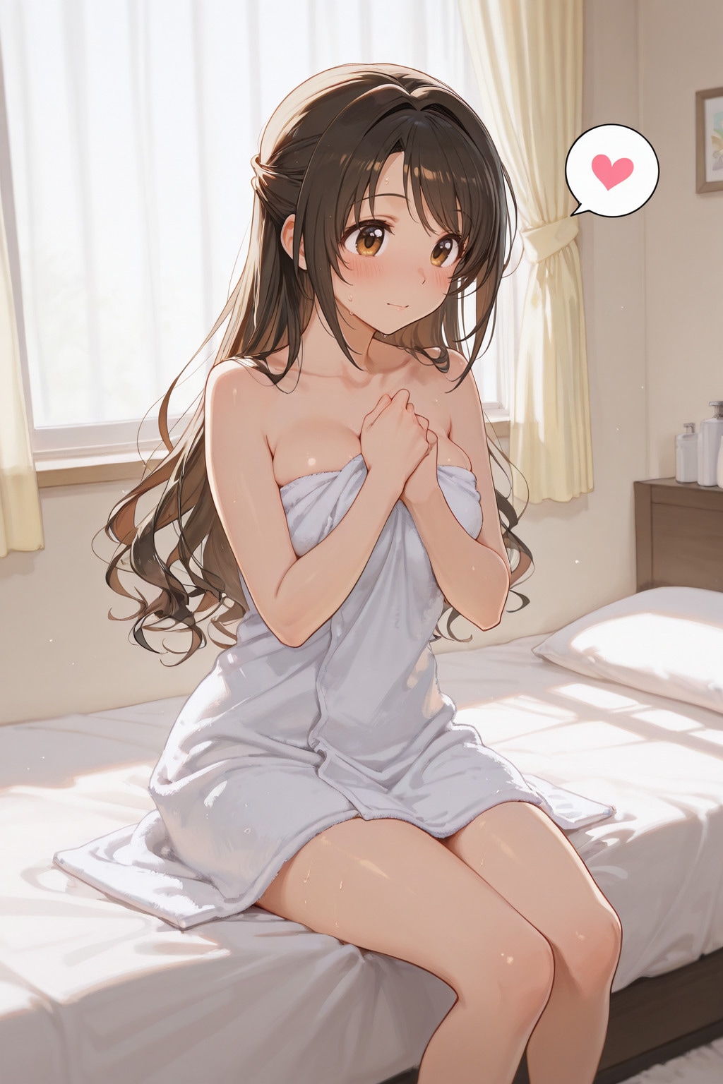 島村〇月｜お風呂上りにエッチ