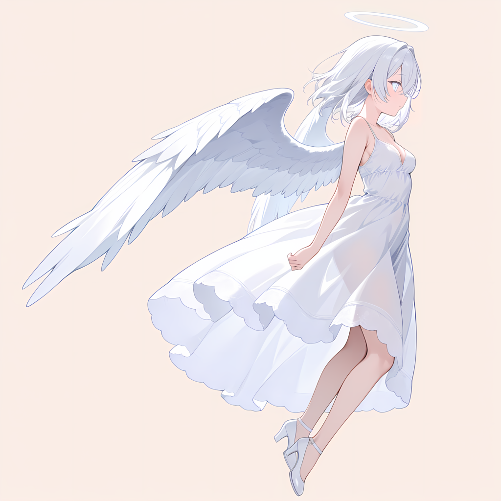 飛ぶ天使 別イラスト