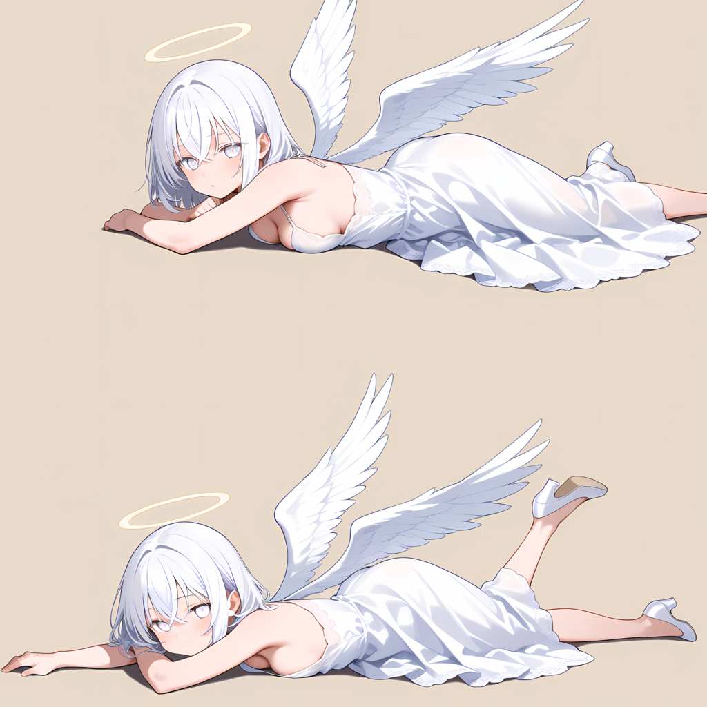 飛ぶ天使 別イラスト