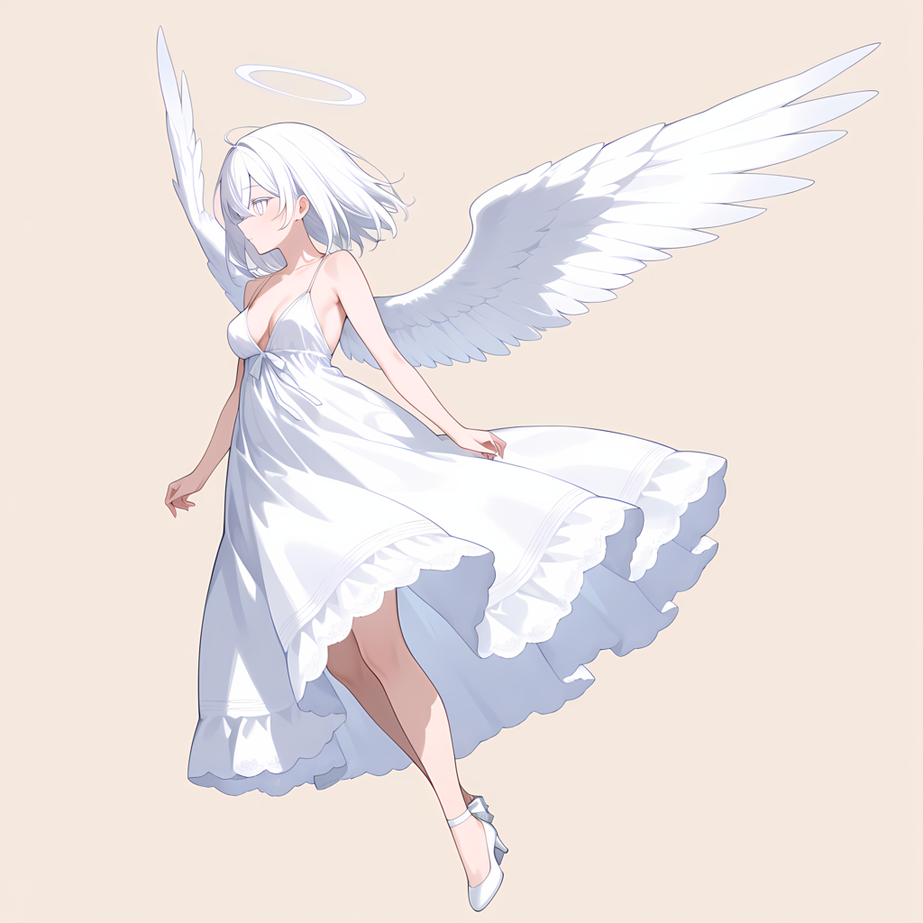 飛ぶ天使 別イラスト