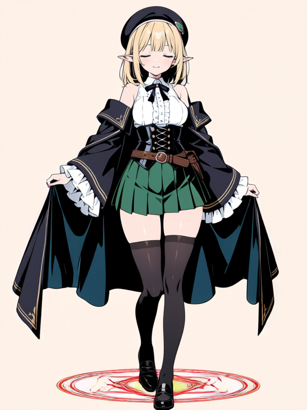 変身！魔法少女 エルフちゃん【パラパライラスト】