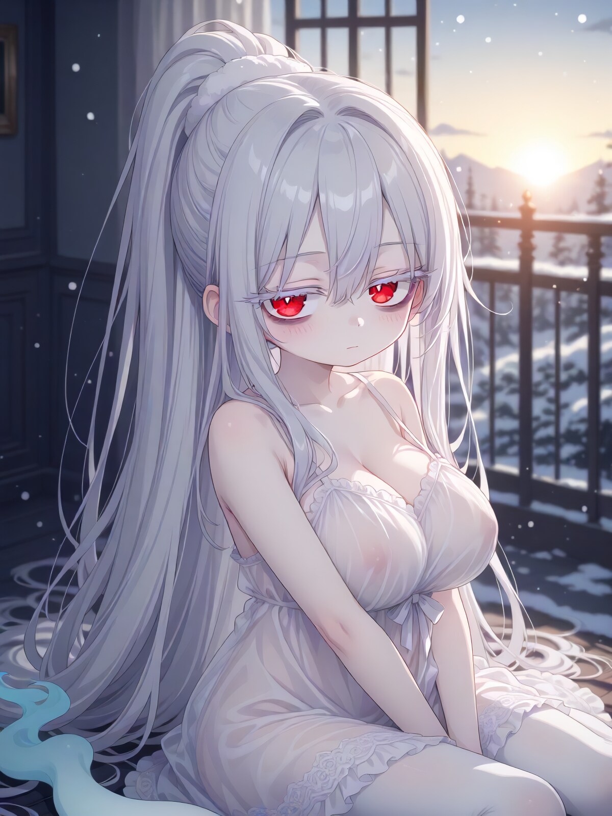 幽霊王女とらぶらぶしよう(13枚)