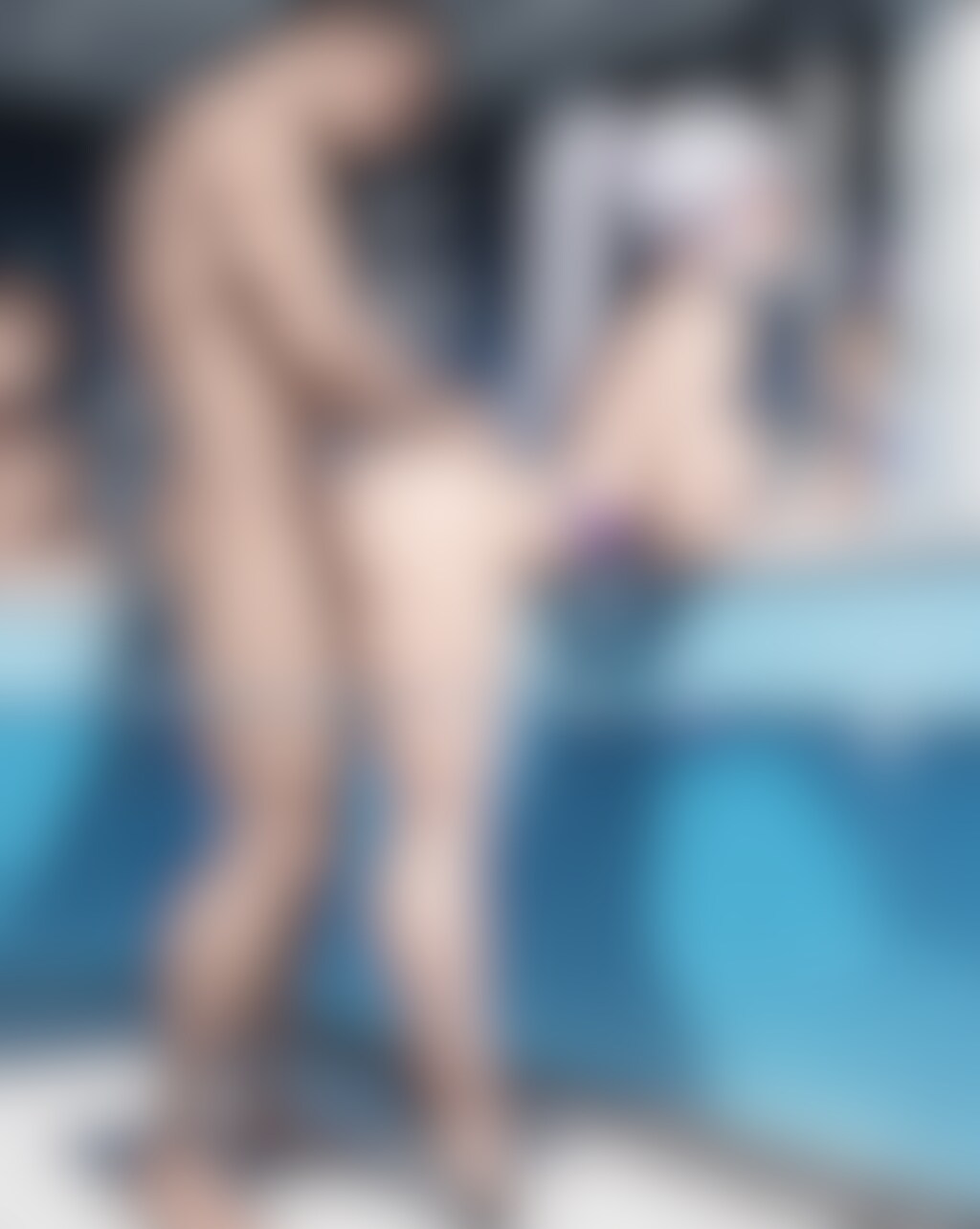①プールで楽しみましょう