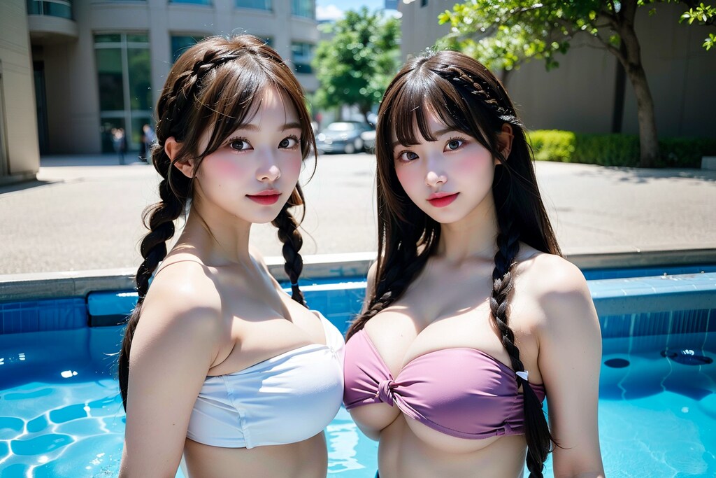 ランダム水着たち