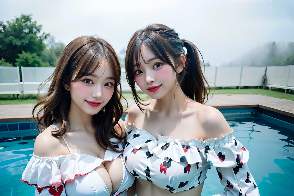 ランダム水着たち