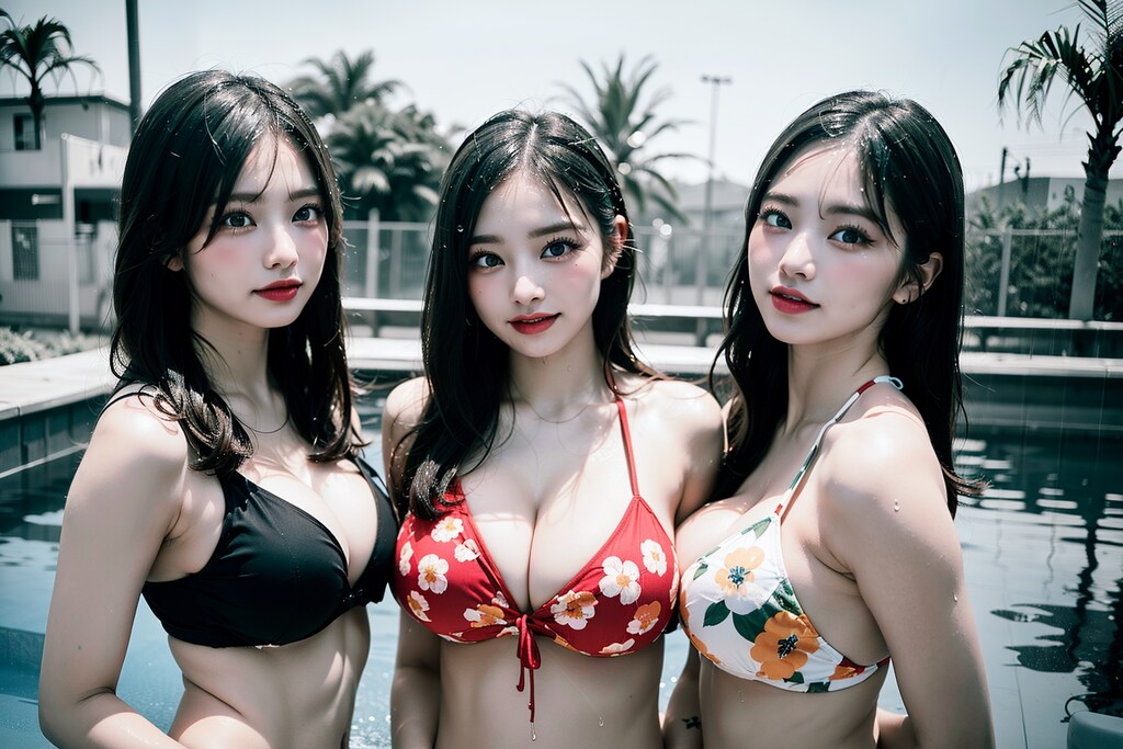 ランダム水着たち