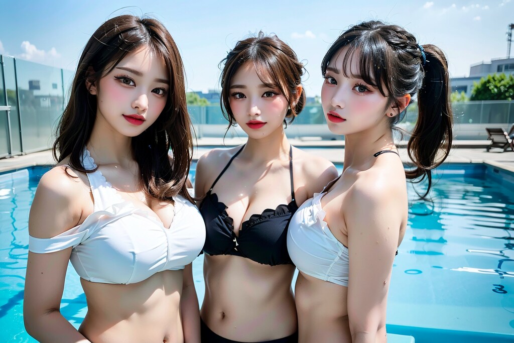 ランダム水着たち