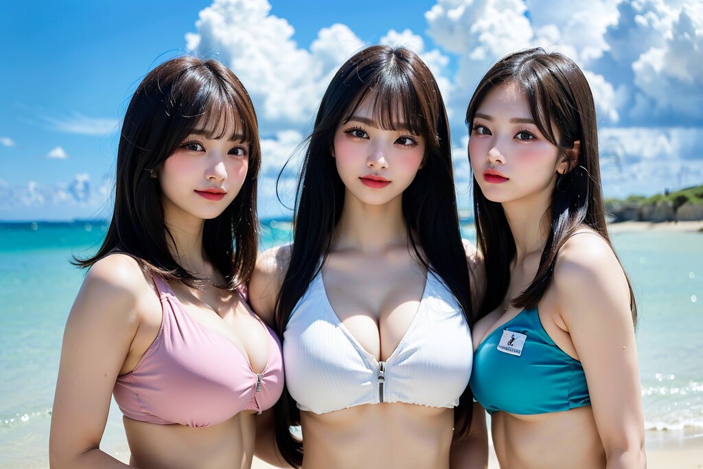 ランダム水着たち