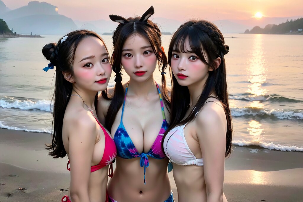 ランダム水着たち