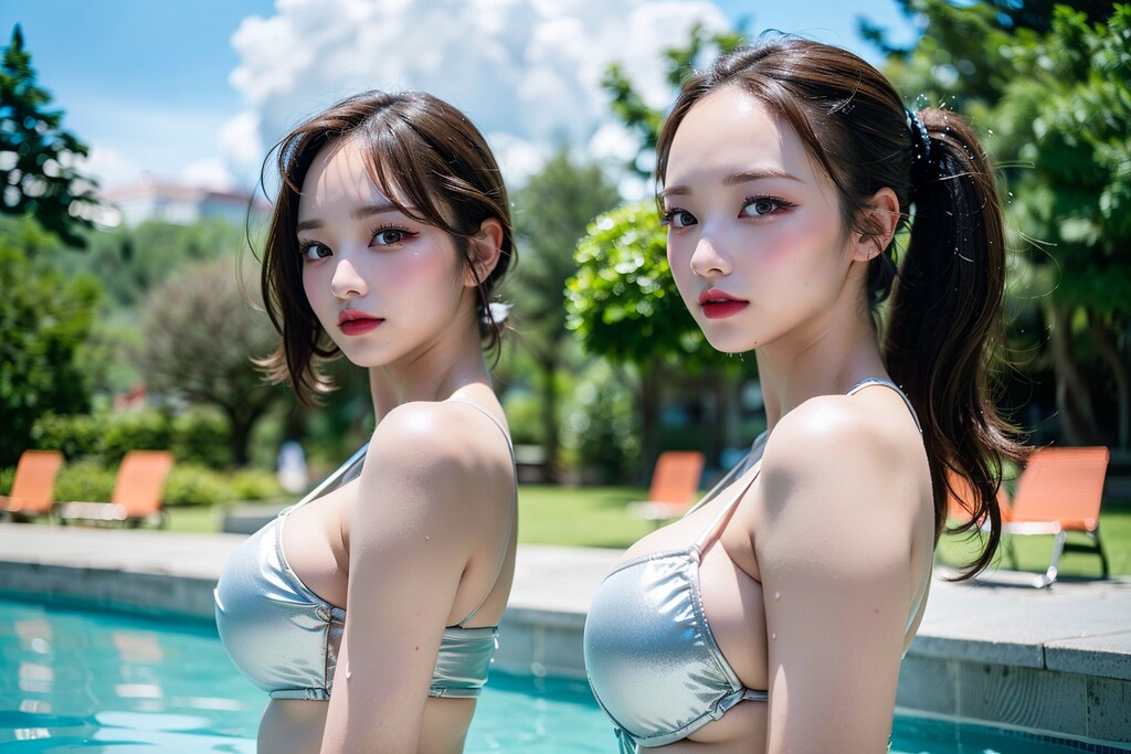 ランダム水着たち