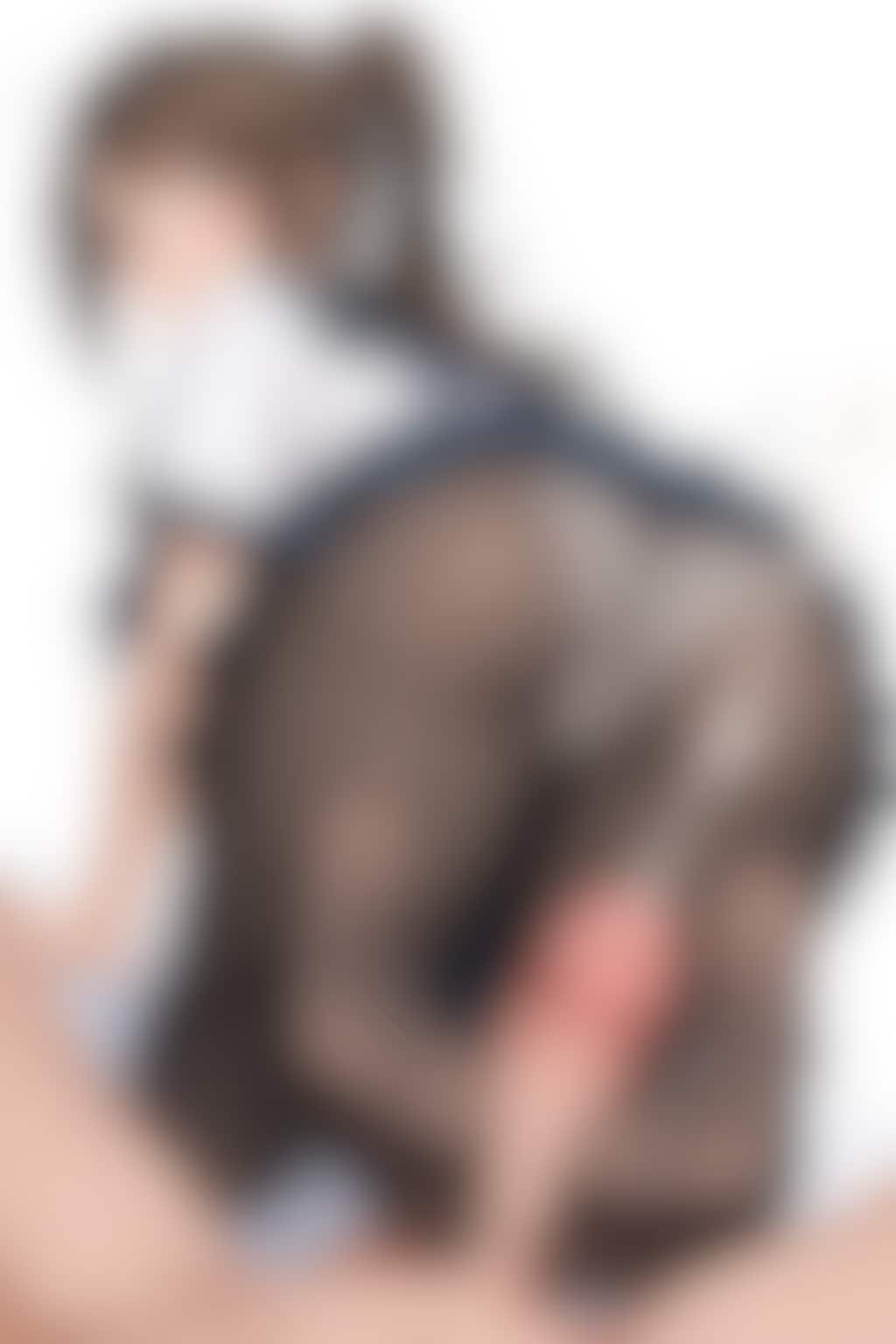 島村〇月｜セーラー服タイツ足コキぶっかけ