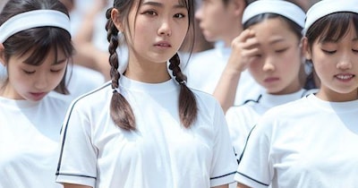 昭和の雰囲気再現 運動会のブルマ