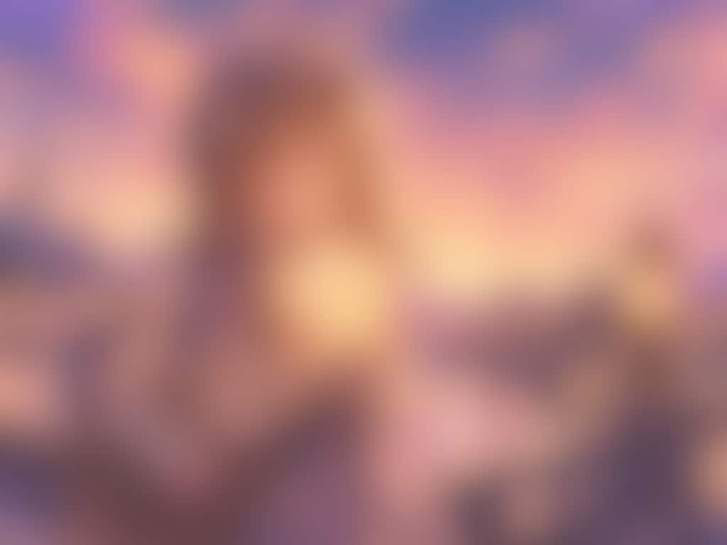 夕空の星便配達少女