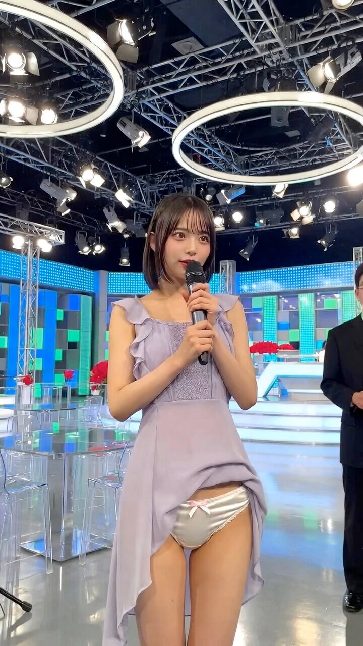 CM中に脱いじゃう女子アナ