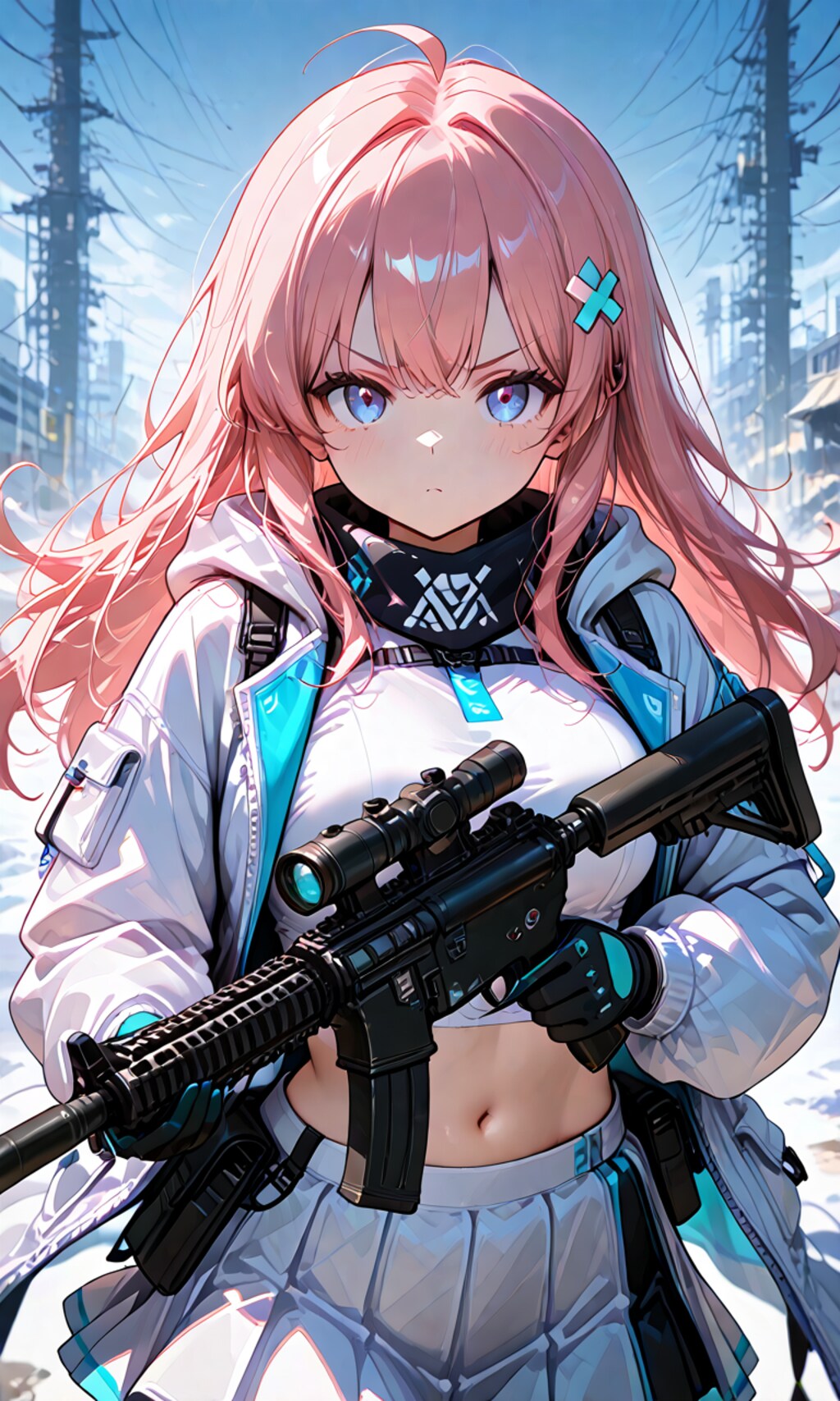 任務にあたるアールちゃん