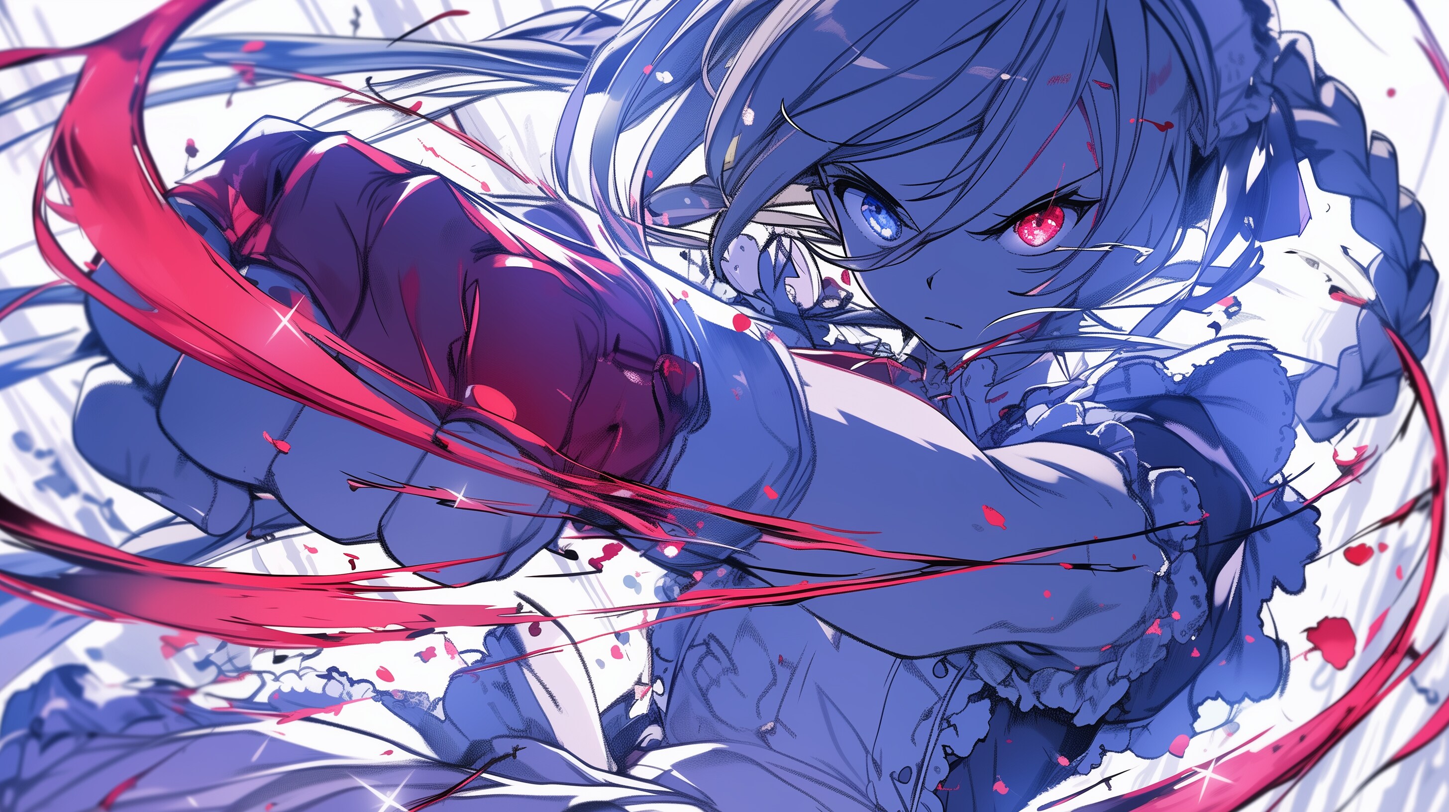 Battle Knuckle Maid Girl