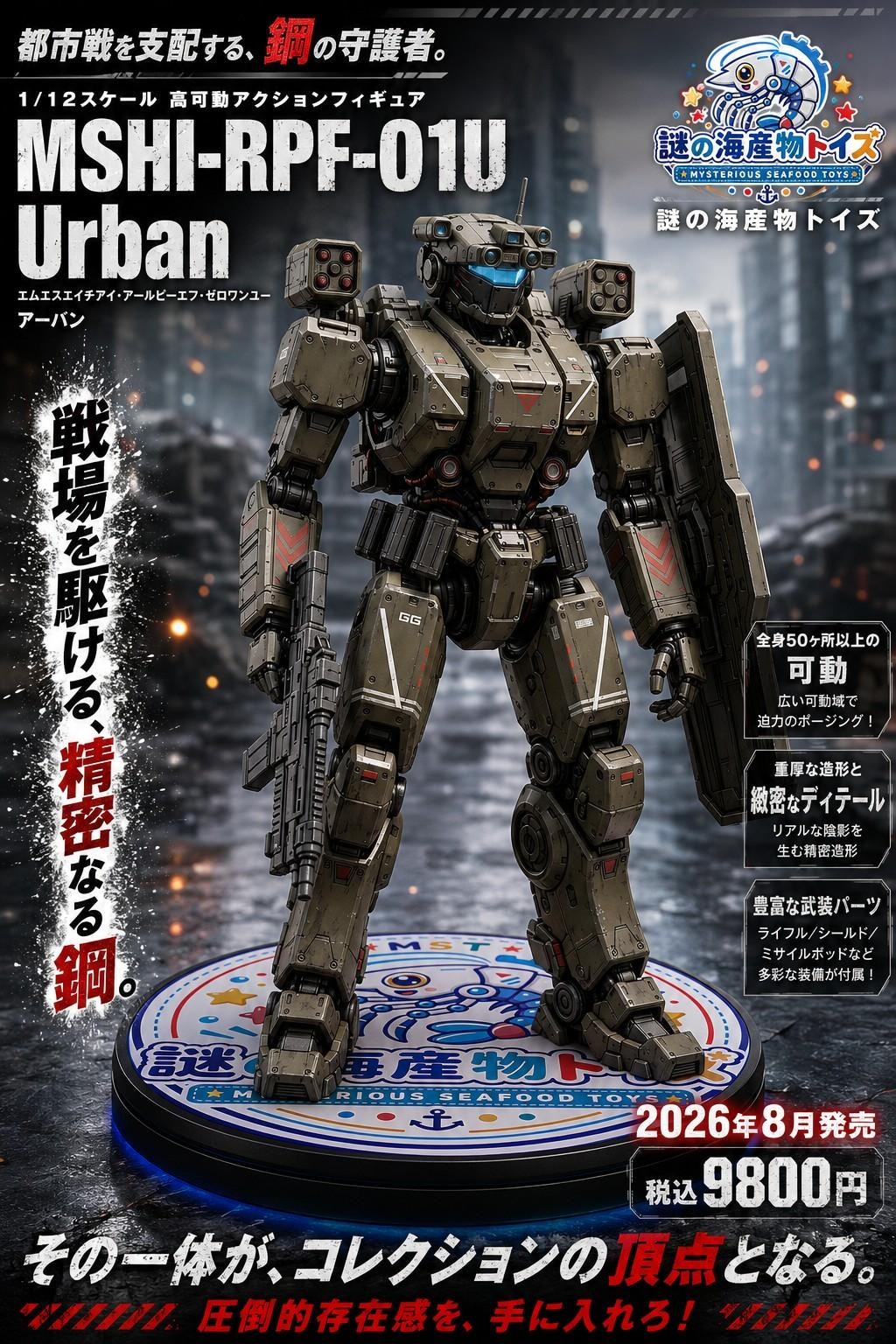 謎の海産物フィギュアコレクション１０７