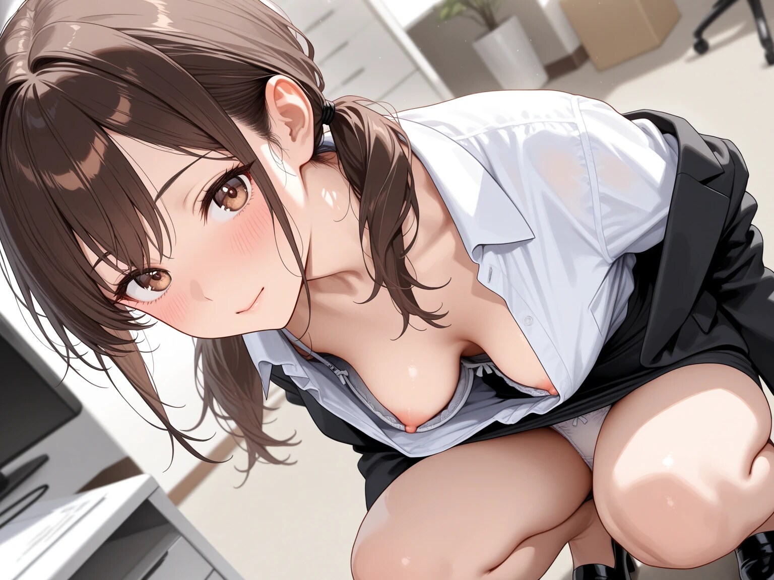 40枚:パンチラ胸チラ