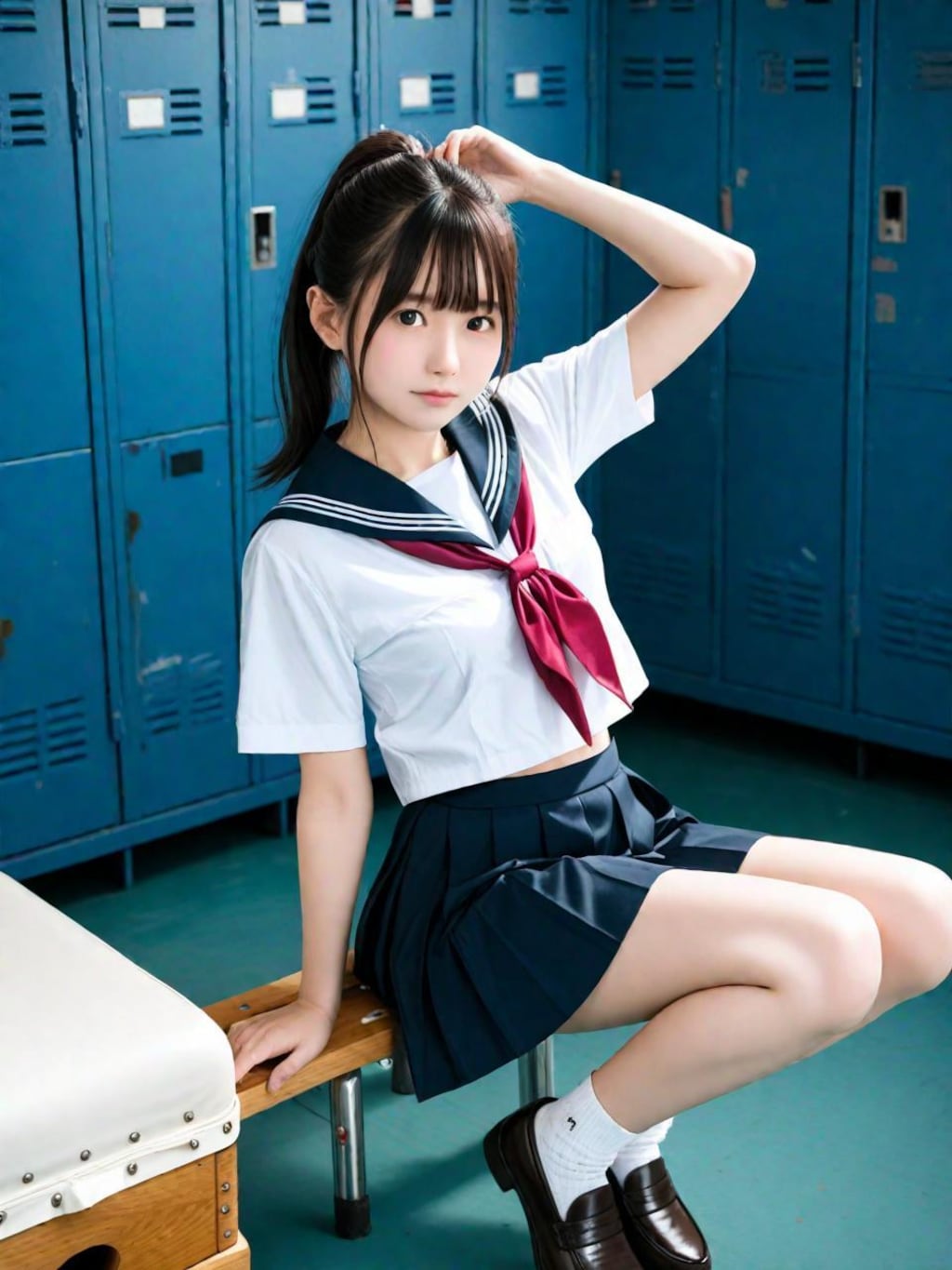 セーラー服　体育館倉庫　０１