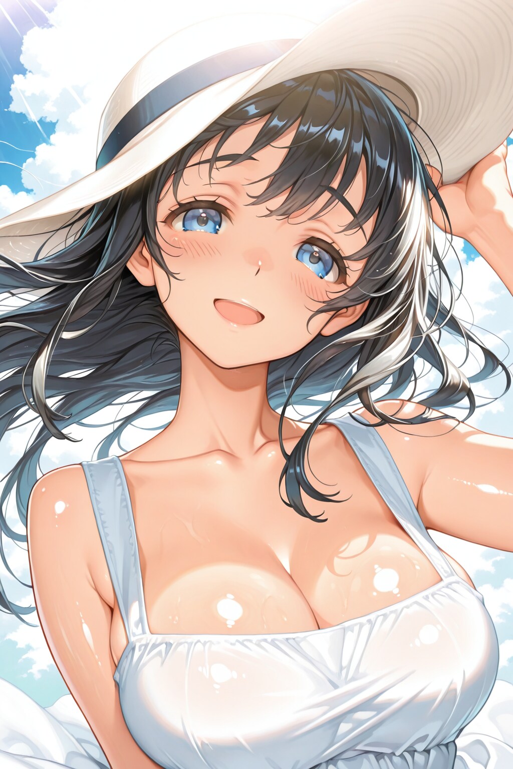 夏の日、残像。