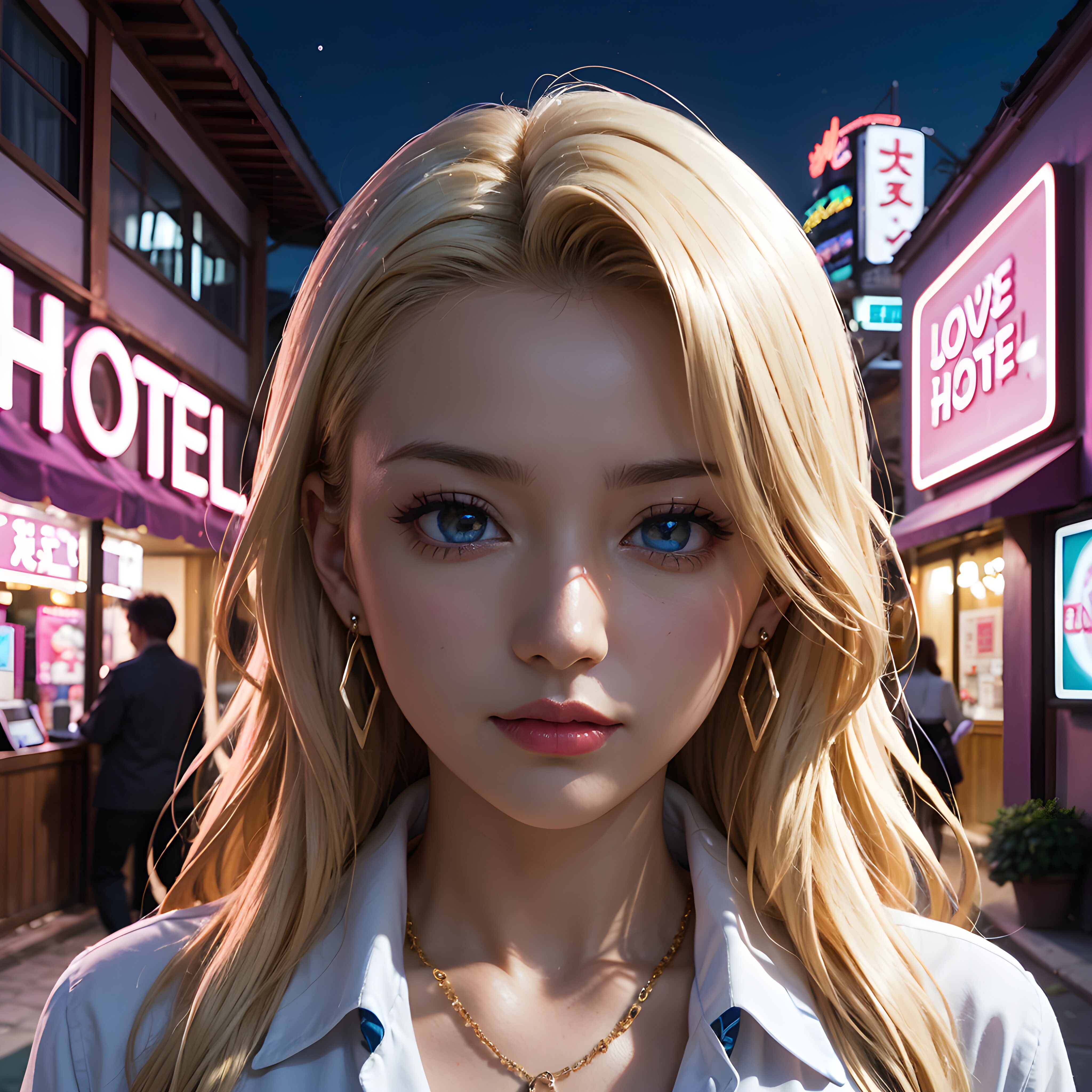 (40枚) 風俗街のギャル+ 2