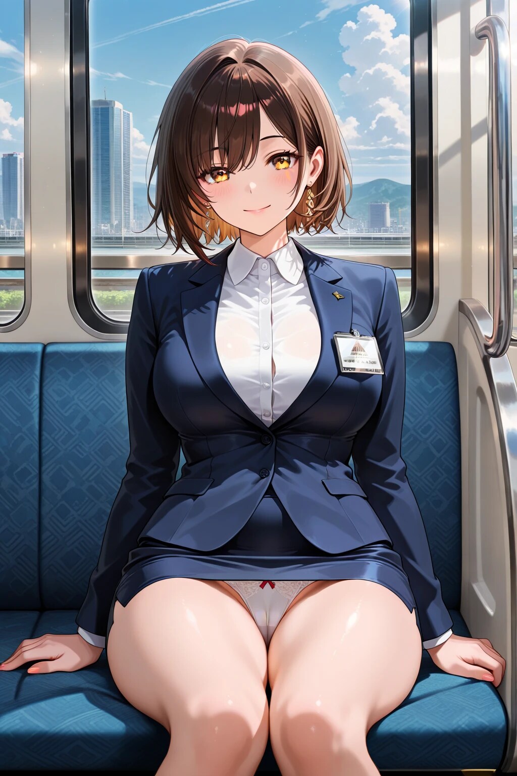 25枚：電車パンチラ　詰め合わせ