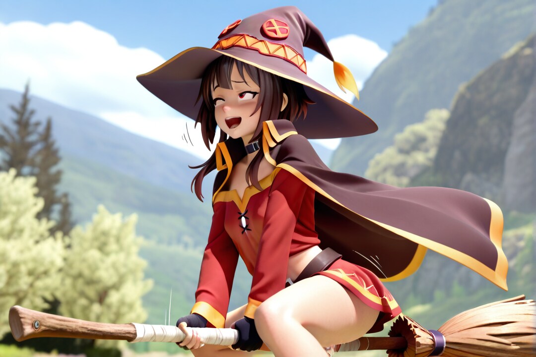 魔女のほうきオナニー