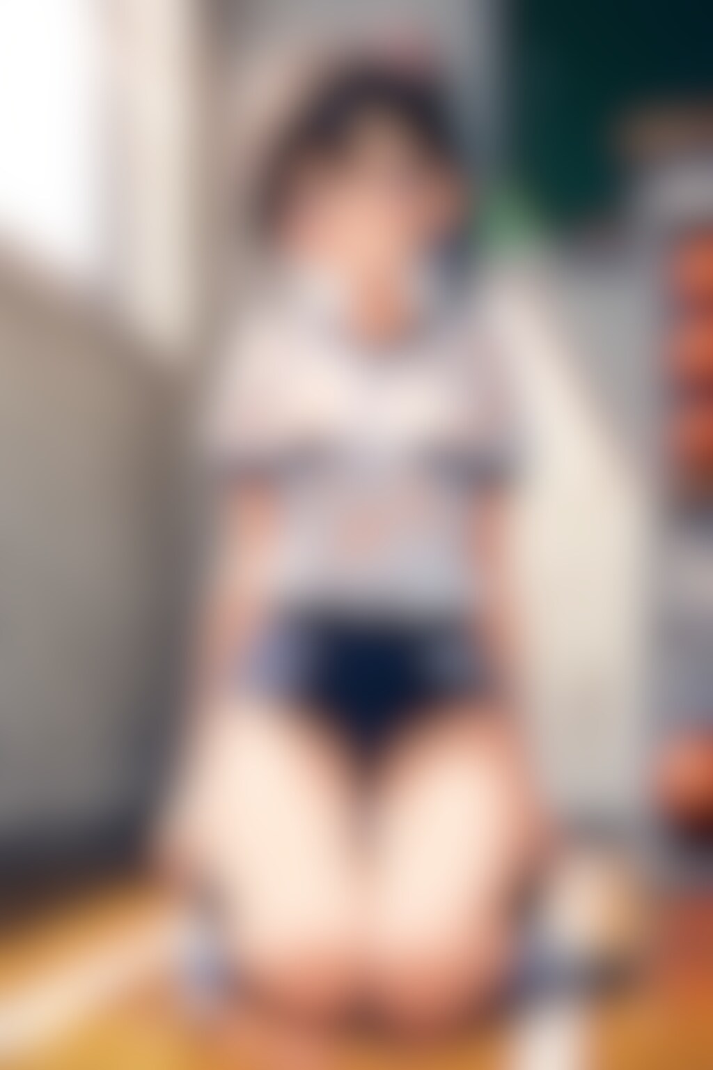 びしょ濡れ体操服プレイ(24)