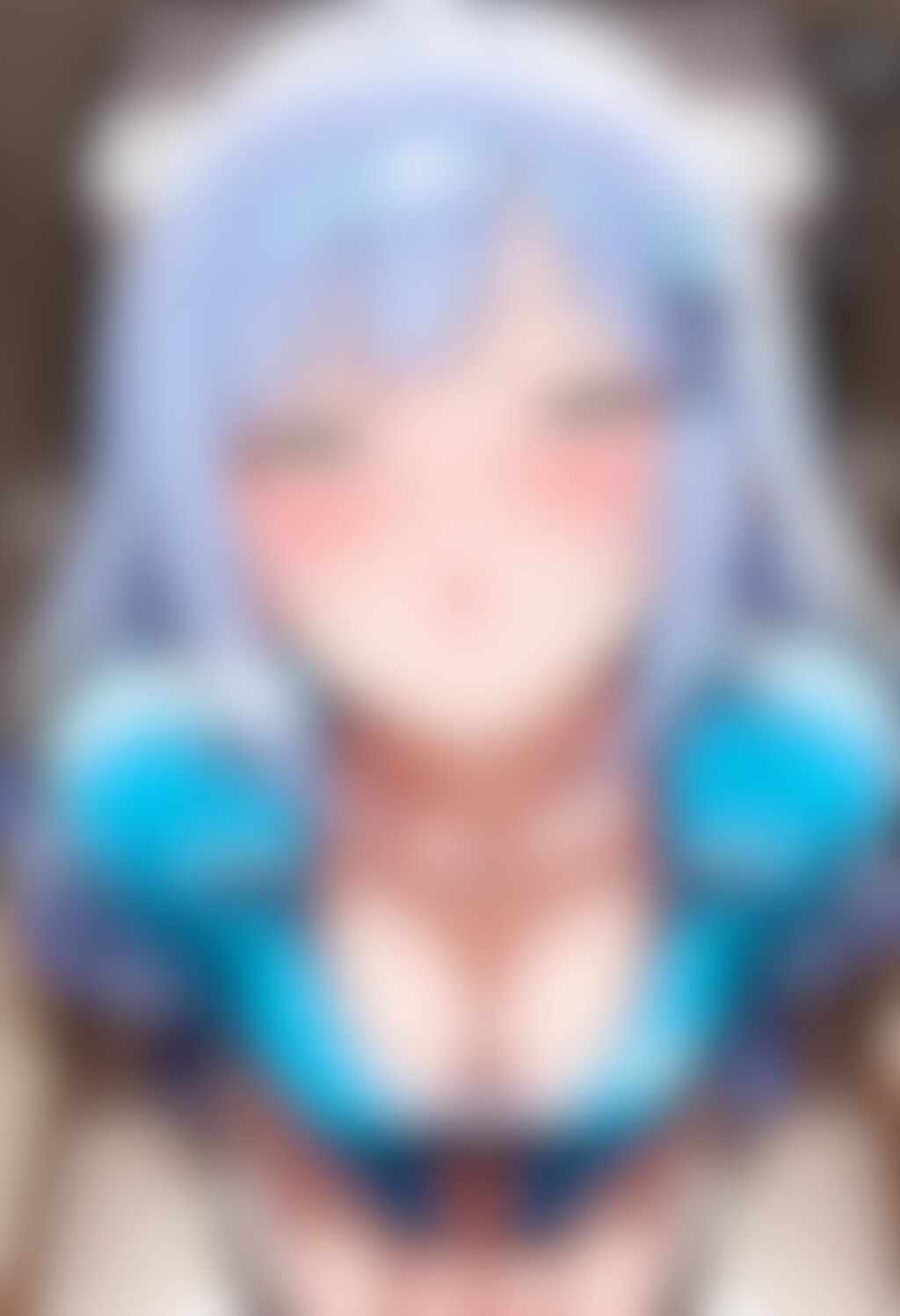 トイレでキスをせがんでくるトロ顔の白石紬