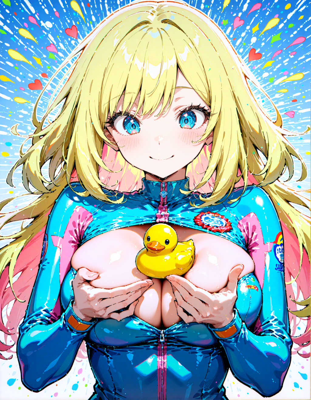 ラバースーツガール