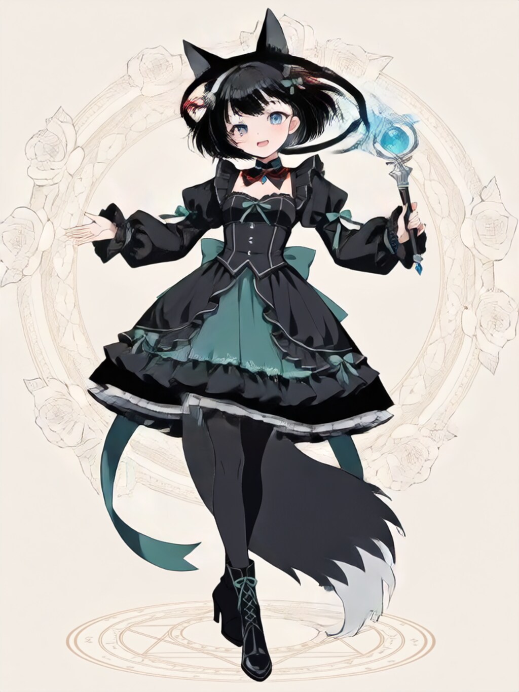 変身！魔法少女 紗奈【パラパライラスト】