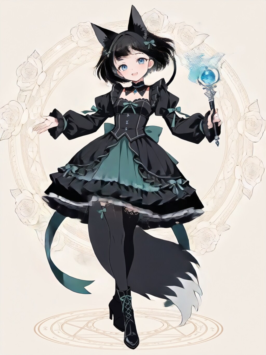 変身！魔法少女 紗奈【パラパライラスト】