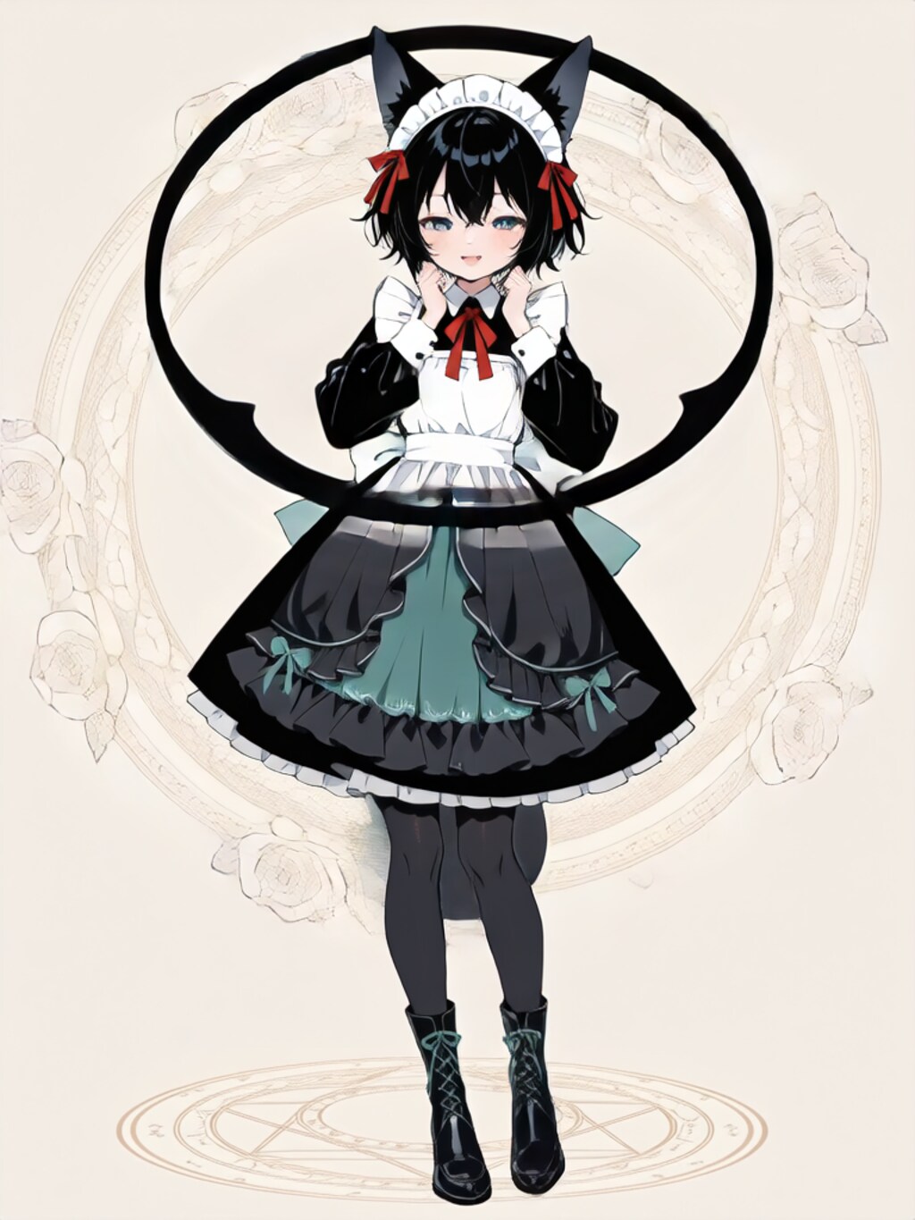 変身！魔法少女 紗奈【パラパライラスト】