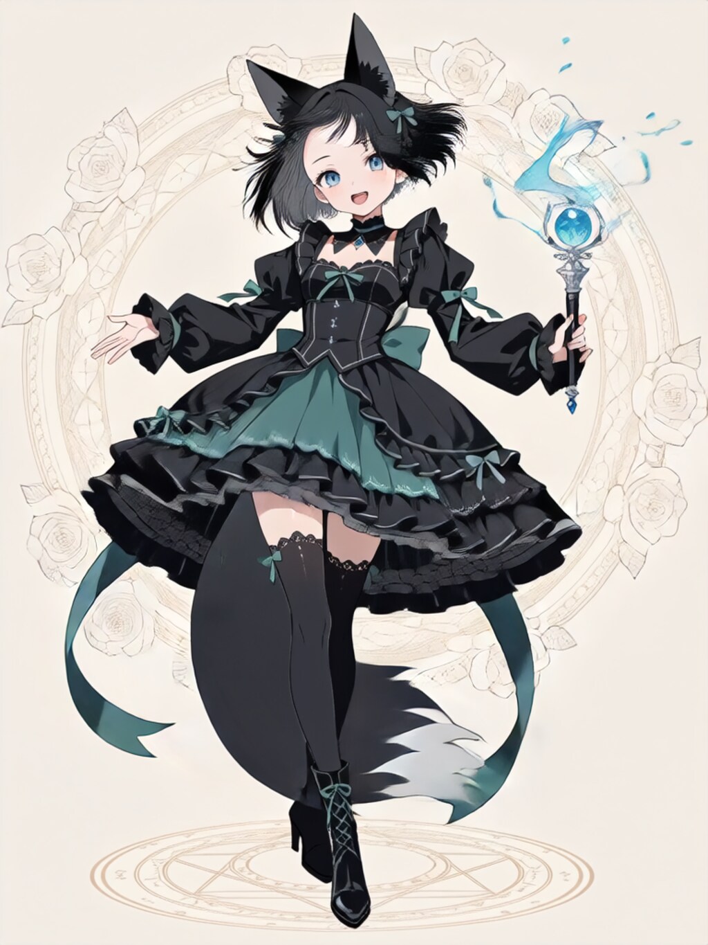 変身！魔法少女 紗奈【パラパライラスト】