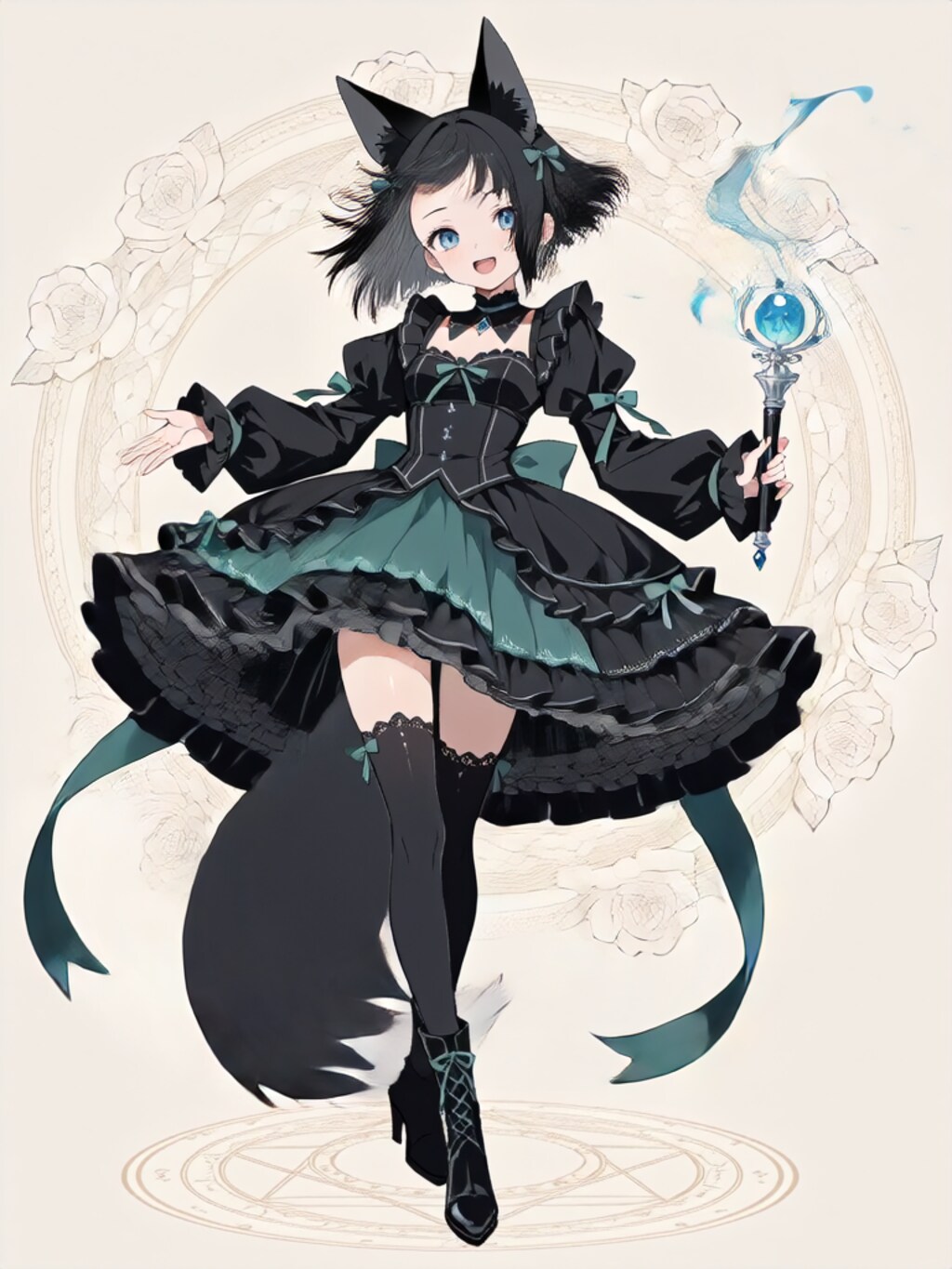 変身！魔法少女 紗奈【パラパライラスト】