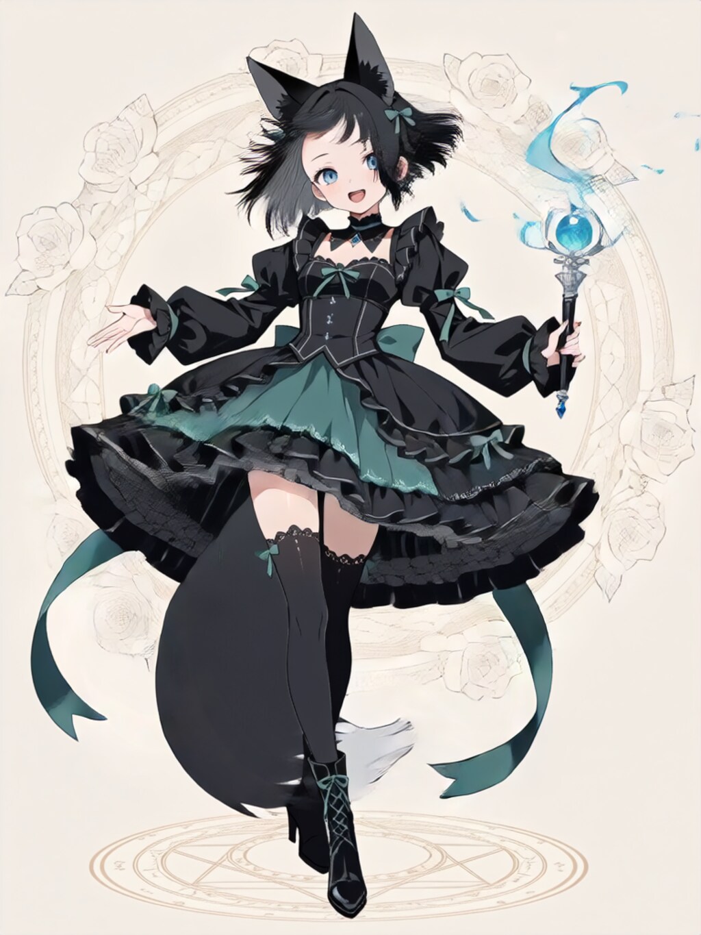 変身！魔法少女 紗奈【パラパライラスト】