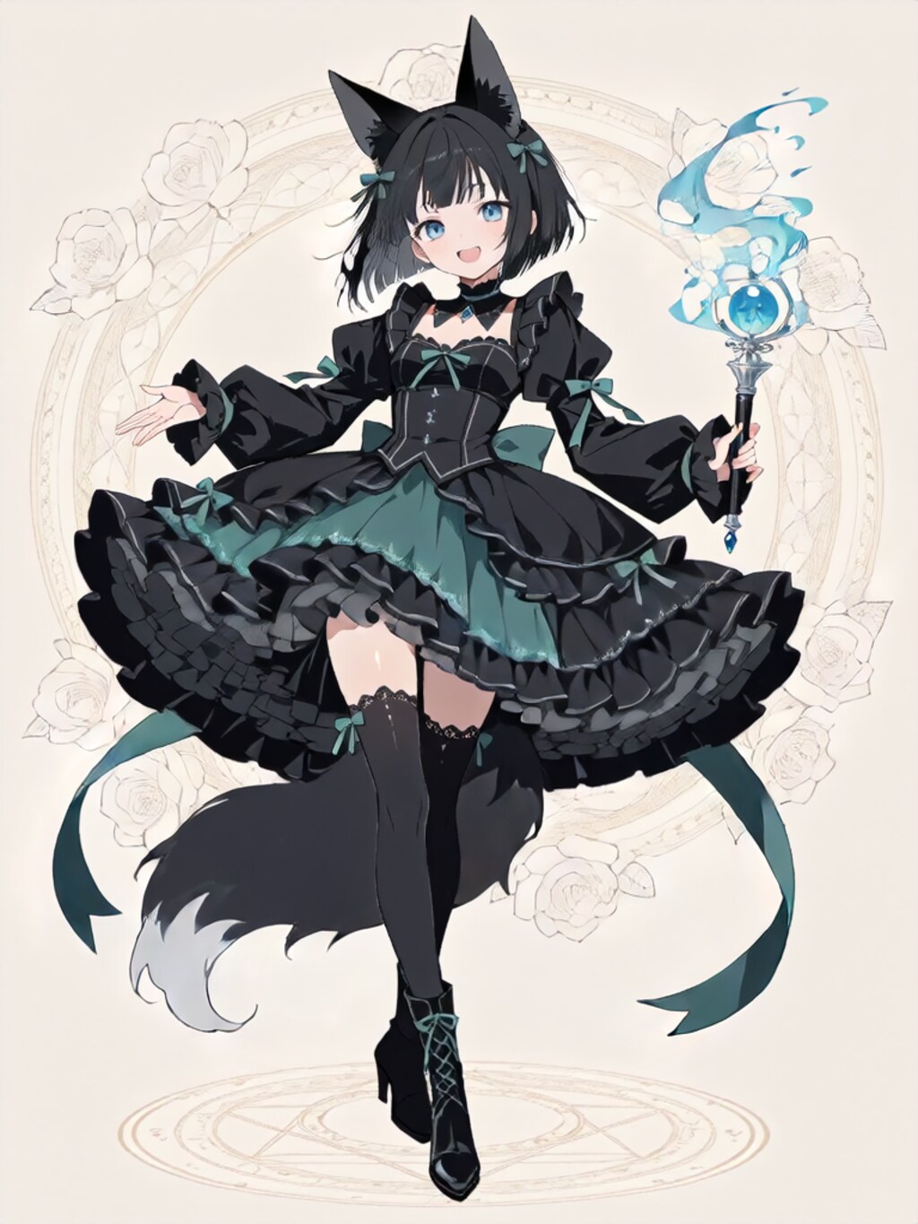 変身！魔法少女 紗奈【パラパライラスト】