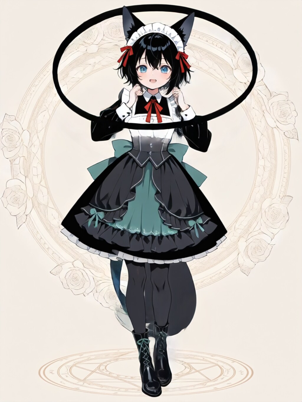 変身！魔法少女 紗奈【パラパライラスト】