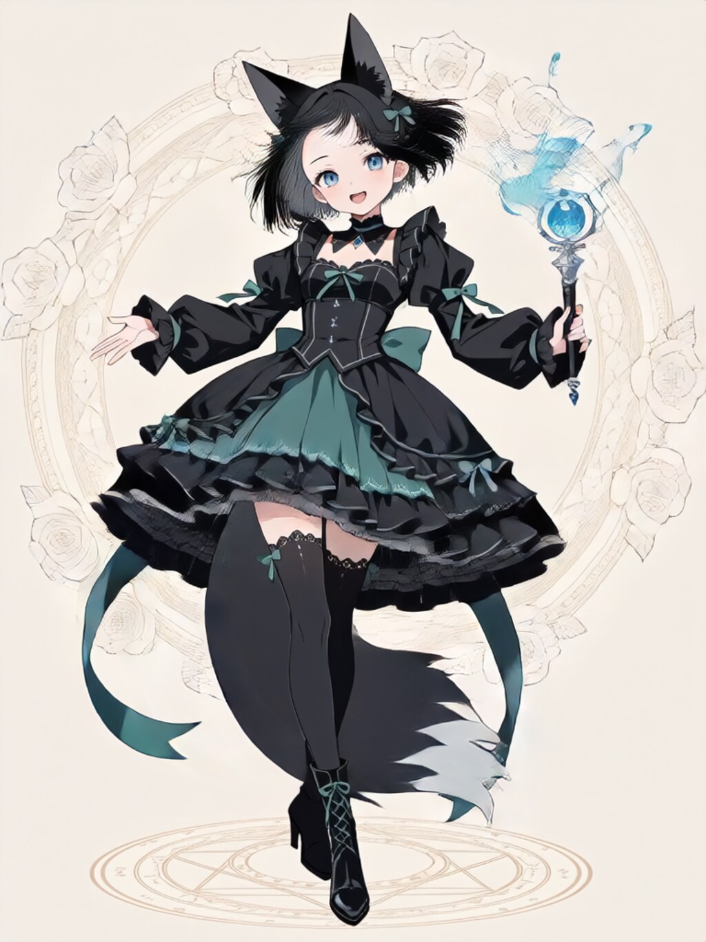 変身！魔法少女 紗奈【パラパライラスト】