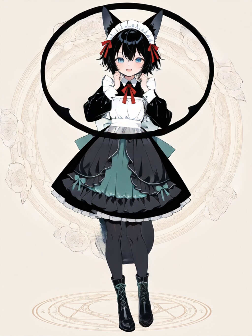 変身！魔法少女 紗奈【パラパライラスト】