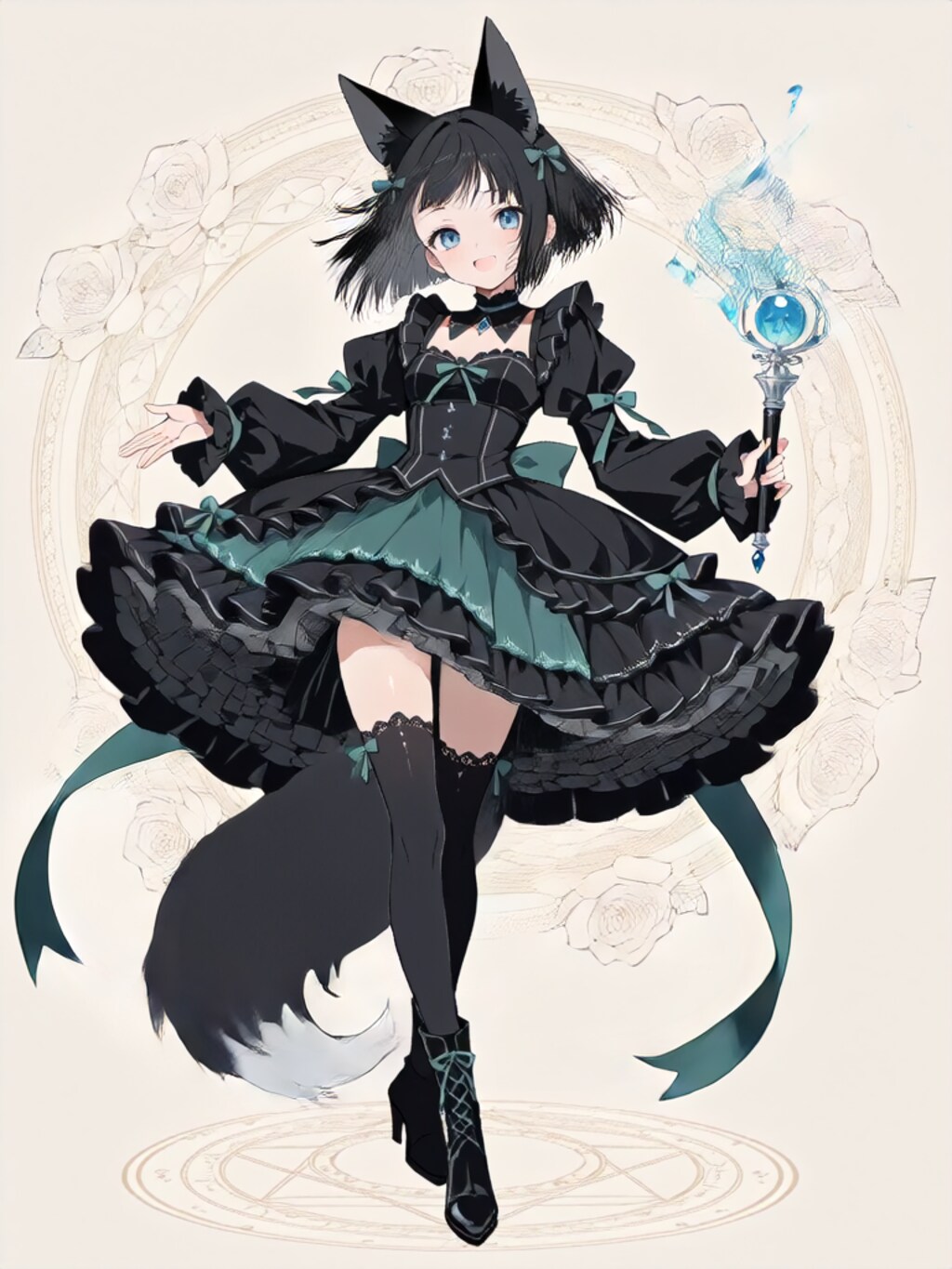 変身！魔法少女 紗奈【パラパライラスト】